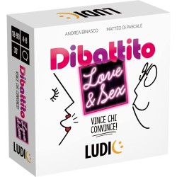 Ludic - Dibattito Love & Sex Vince Chi Convince, Gioco Di Società Per Adulti Per 2-6 Giocatori, IT55386