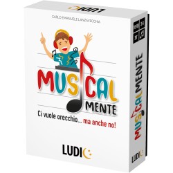 Ludic - Musicalmente Ci Vuole Orecchio Ma Anche No, Gioco Di Società Per La Famiglia Per 3-6 Giocatori, IT57298