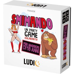 Ludic - Smimando 18 Un Party Game Esilarante, Gioco Di Società Per Adulti Per 3-4, IT57403