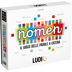 Ludic - Nomen Il Gioco Della Parole A Catena, Gioco Di Società Per La Famiglia Per 2-4 Giocatori, IT27750