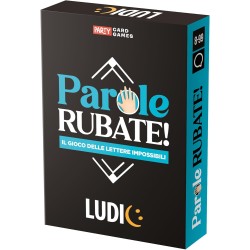 Ludic - Parole Rubate! Il gioco delle lettere impossibili, Gioco Di Società Formato Viaggio per 2-8 Giocatori, IT58851