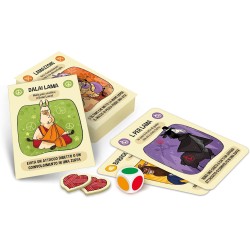 Clementoni - Drama Lama - Carte Da Gioco per Adulti e Bambini, Gioco Da Tavolo 10-99 Anni, 2-6 Giocatori, In Italiano, Made In I