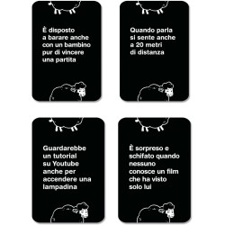 Clementoni - Carte Da Gioco Per Adulti - Black Sheep, 16-99 Anni, 3-8 Giocatori, Giochi di Società Divertenti tra Amici, Made In