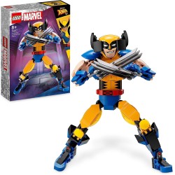 LEGO 76257 Marvel Personaggio di Wolverine, Set con Action Figure Costruibile degli X-Men con 6 Elementi Artiglio, Gioca ed Espo