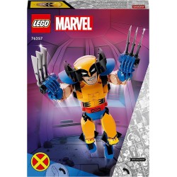 LEGO 76257 Marvel Personaggio di Wolverine, Set con Action Figure Costruibile degli X-Men con 6 Elementi Artiglio, Gioca ed Espo