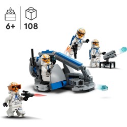 LEGO - Star Wars Battle Pack Clone Trooper della 332a Compagnia di Ahsoka, Set di Giochi da Costruire da The Clone Wars con Veic