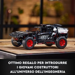 LEGO - Technic Audi RS Q E-Tron, Macchina Telecomandata da Rally, Modellino di Auto Fuoristrada Dakar con App CONTROL+ da Costru