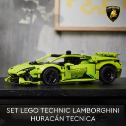 LEGO - Technic Lamborghini Huracán Tecnica, Modellino di Auto da Costruire per Fan delle Supercar Sportive - 42161