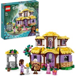 LEGO - Disney Wish Il Cottage di Asha, dal Film Wish con Mini Bamboline di Asha, Sakina e Sabino e la Figura di Star - 43231