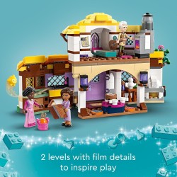 LEGO - Disney Wish Il Cottage di Asha, dal Film Wish con Mini Bamboline di Asha, Sakina e Sabino e la Figura di Star - 43231