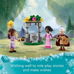 LEGO - Disney Wish Il Cottage di Asha, dal Film Wish con Mini Bamboline di Asha, Sakina e Sabino e la Figura di Star - 43231