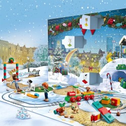 LEGO 41758 - Friends Calendario dell Avvento 2023, 24 Regali a Sorpresa tra cui 8 Figure di Animali e 2 Mini Bamboline, Giocatto