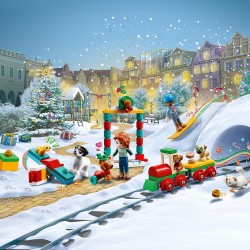 LEGO 41758 - Friends Calendario dell Avvento 2023, 24 Regali a Sorpresa tra cui 8 Figure di Animali e 2 Mini Bamboline, Giocatto