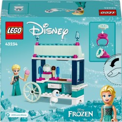 LEGO Disney Princess Le Delizie al Gelato di Elsa di Frozen, Carretto dei Gelati Giocattolo delle Principesse da Costruire, con 