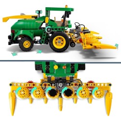 LEGO Technic John Deere 9700 Forage Harvester, Trattore Giocattolo Funzionante, Veicolo Mietitrebbia da Costruire, 42168