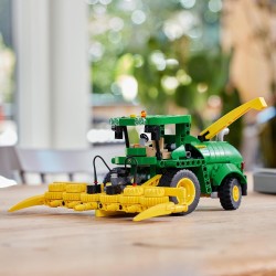 LEGO Technic John Deere 9700 Forage Harvester, Trattore Giocattolo Funzionante, Veicolo Mietitrebbia da Costruire, 42168