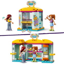 LEGO Friends Il Piccolo Negozio di Accessori Giocattolo, Piccolo Set di Giochi con Mini Bamboline di Paisley e Candi, 42608