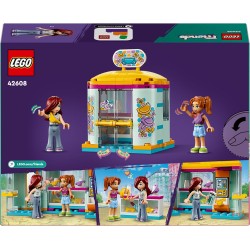 LEGO Friends Il Piccolo Negozio di Accessori Giocattolo, Piccolo Set di Giochi con Mini Bamboline di Paisley e Candi, 42608