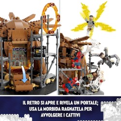 LEGO Marvel La Battaglia Finale di Spider-Man, Ricrea la Scena di Spider-Man: No Way Home con 3 Peter Parker, 76261