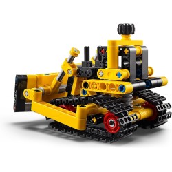 LEGO Technic Bulldozer da Cantiere, Set con Veicolo Giocattolo da Costruire, Regalo per i Fan delle Costruzioni, 42163