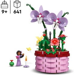 LEGO - Disney Vaso di Fiori di Isabela, da 9 Anni in su con Mini Bambolina, Cesto Apribile, Orchidee e Cactus da Costruire, dal 