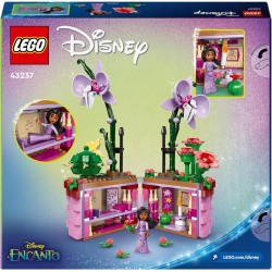 LEGO - Disney Vaso di Fiori di Isabela, da 9 Anni in su con Mini Bambolina, Cesto Apribile, Orchidee e Cactus da Costruire, dal 