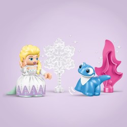 LEGO DUPLO - Disney Elsa e Bruni nella Foresta Incantata, Gioco di Fantasia con 4 Personaggi di Frozen 2 tra cui il Magico Caval