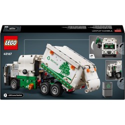 LEGO - Technic Camion della Spazzatura Mack LR Electric, Veicolo Giocattolo per la Raccolta dei Rifiuti, da 8 Anni in su, 42167