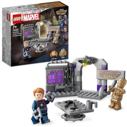 LEGO - Marvel Quartier Generale dei Guardiani della Galassia Volume 3 con Minifigure di Groot e Star-Lord, 76253