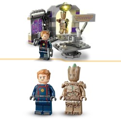 LEGO - Marvel Quartier Generale dei Guardiani della Galassia Volume 3 con Minifigure di Groot e Star-Lord, 76253