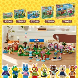 LEGO Animal Crossing - Bonny in Campeggio, con Coniglietto Giocattolo e Tenda da Costruire dalla Serie di Videogiochi, 77047