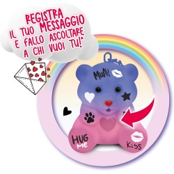 Giochi Preziosi - Coccolotti Love & Tell, Assortiemento 6 Orsetti, Funzione Registrazione, Portachiavi, Colorazione casuale, Rip