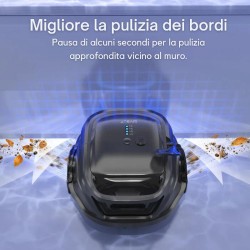 WYBOT A1 - Robot Pulitore a Batteria Fino a 120 minuti per Piscina