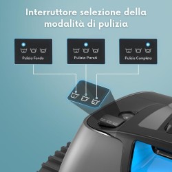 WYBOT C1 PRO - Robot Pulitore Senza Fili a Batteria fino a 150 minuti per Piscina