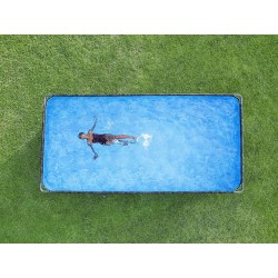 Bestway - Piscina APX 365 Rettangolare 549x274x132 Color Marmo Scuro 561KA