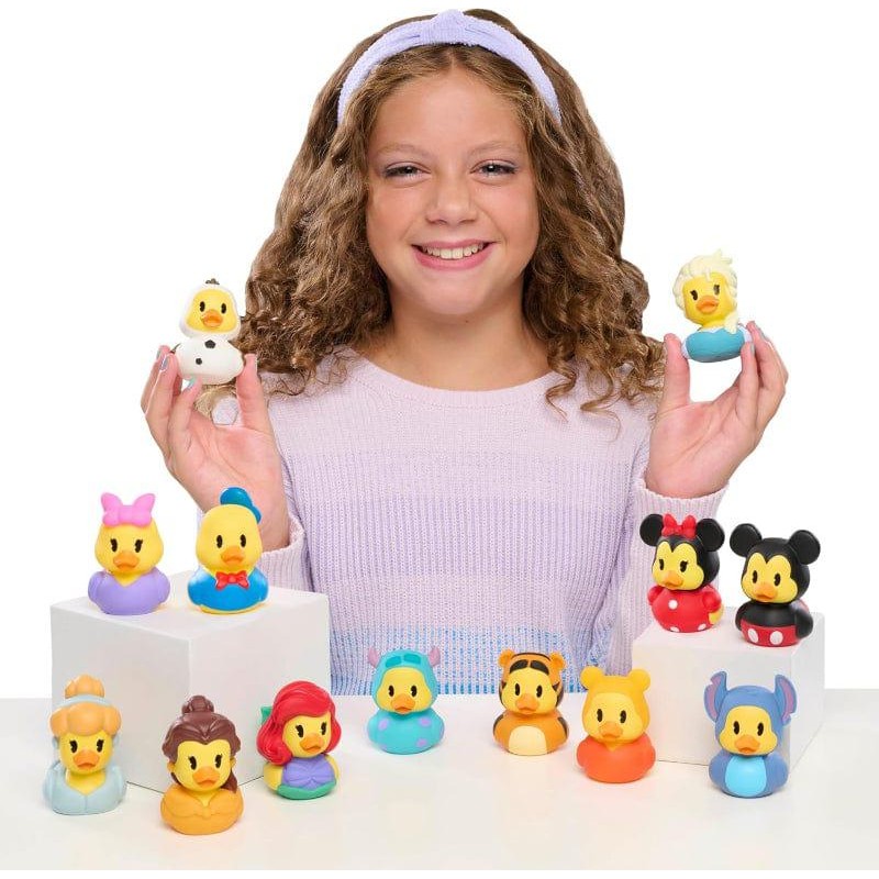 Giochi Preziosi - Paperella da Bagno Disney 7 cm, modelli assortiti, 1 pezzo