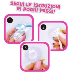 Giochi Preziosi - Nano Craft - Kit Creazione Fino a 20 Bolle con Nano Tape, Tra cui 3 Animali, Set ricco di Decorazioni Stickers