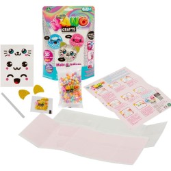 Giochi Preziosi - Nano Craft - Kit Creazione Fino a 20 Bolle con Nano Tape, Crea Amici Gonfiabili e Decorazioni Stickers, Stelli