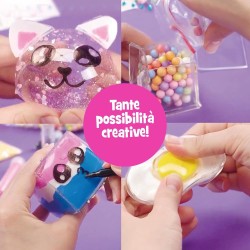 Giochi Preziosi - Nano Craft - Kit Completo Nano Tape, Slime e Portachiavi, Crea e Personalizza con Forme Pre-Tagliate, Slime e 