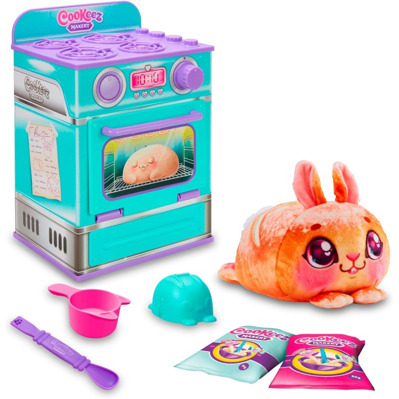 Giochi Preziosi - Cookez Makery Forno Cookeez Makery, Crea un Delizioso Peluche Profumato e Interattivi, Con Utensili da Cucina 