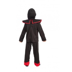 Carnival Toys - Costume Ninja taglia unica (VI-VII) (8/11 anni - cm.138-148), 66025