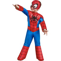 Rubies costume Spiderman Spidey, Prescolare, Marvel, Avengers, Taglia S, 3-4 anni, Multicolore (702740-S)