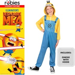 Rubies - Costume Unisex Minon per bambini Tg. M (9/10 anni), 1002023-M