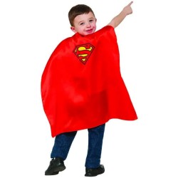 Rubies – Mantello Superman per Bambini, Colore Rosso, 36626