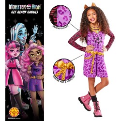 Rubies - Official Monster High Clawdeen Wolf Child Costume, Kids Fancy Dress, Tg. L (11/13 anni), 1000675-L