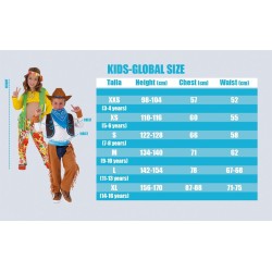 Rubies - Costume Official Barbie Cowgirl Child Costume, Kids Fancy Dress, Tg. M (9/10 anni), 1001124-M