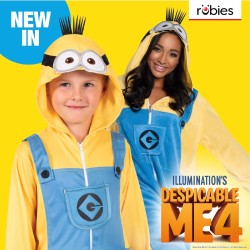 Rubies - Costume ufficiale Cattivissimo Me 4, Minion Tim, Tg. L per adulti, 1001772-L