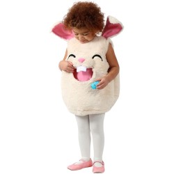 Rubies - Costume Bunny Coniglietto con bocca da mangiatore, Tg. XS (2/3 anni), 300876-XS