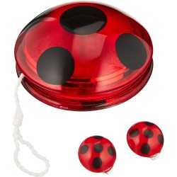 Rubies - Miraculous Ladybug Set Yo-Yo e Orecchini per Bambine, 32930