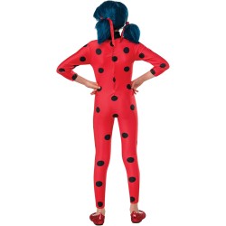 Rubies - Costume Ladybug Classic per bambina, Tg. XS (1/2 anni), Tuta stampata e maschera, Licenza Ufficiale Miraculous Ladybug,